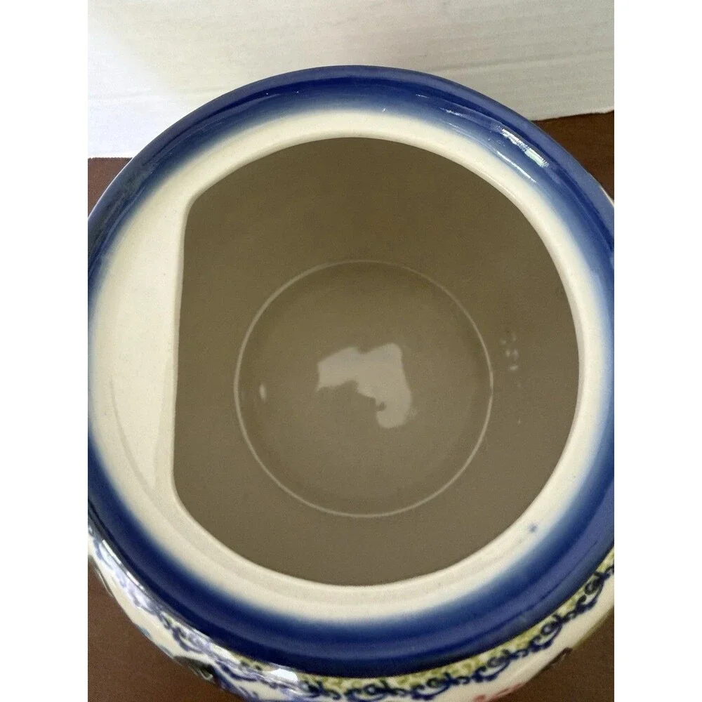 Uno Alla Volta Polish Pottery Teapot By Arek and Ewa Of Brzeg ~ Hydrangea Haven